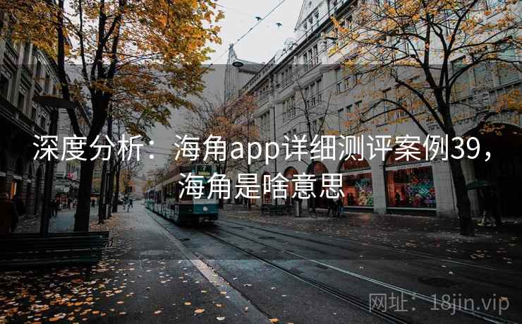 深度分析：海角app详细测评案例39，海角是啥意思  第1张