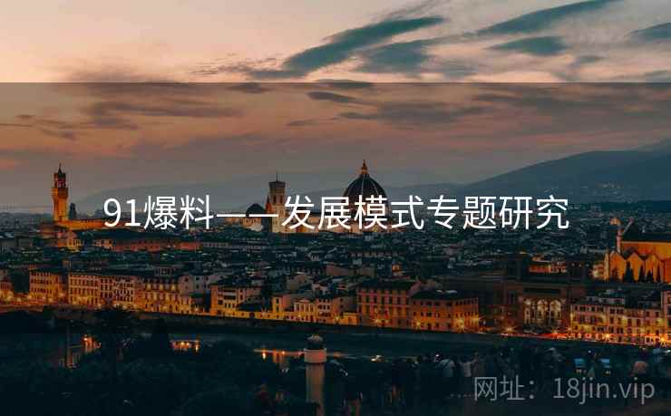 91爆料——发展模式专题研究  第2张