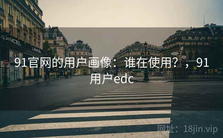 91官网的用户画像：谁在使用？，91用户edc  第1张